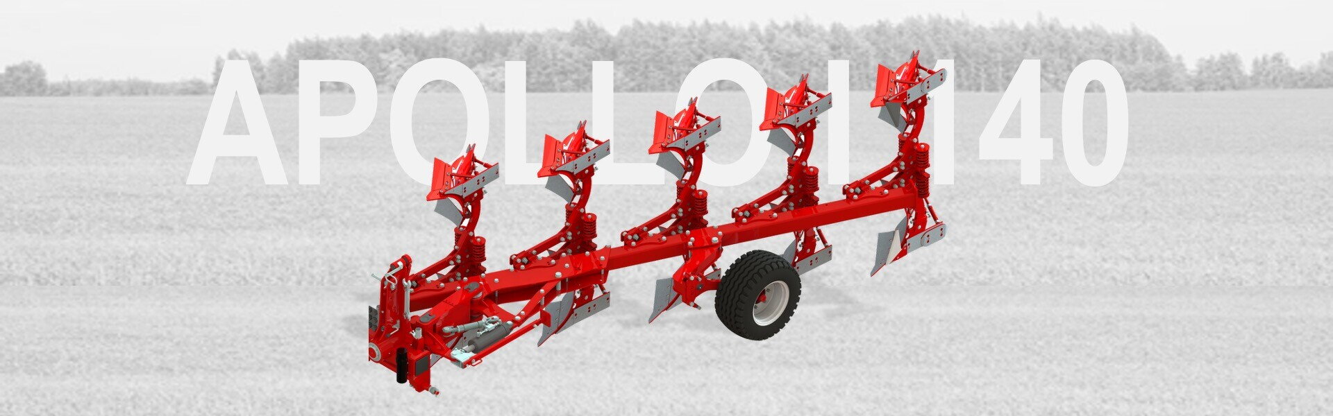 Mouldboard Plough-Apollo I-140