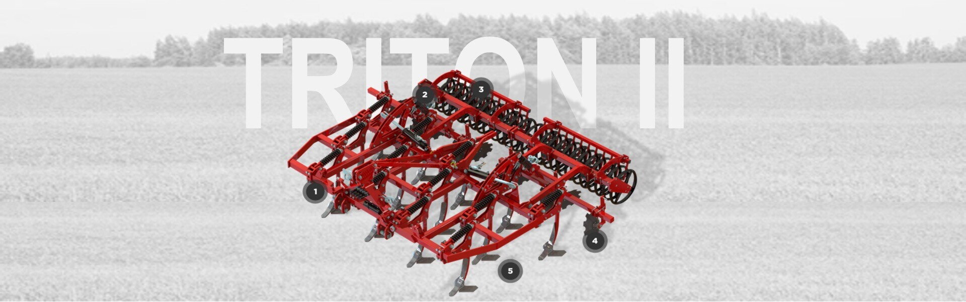 Disc Harrow-Pegas II SM